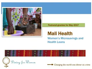 Empowering Women's Health and Savings in Mali