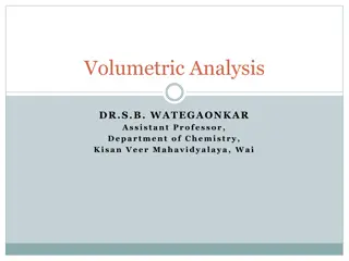 Volumetric Analysis