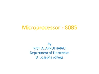 Microprocessor - 8085