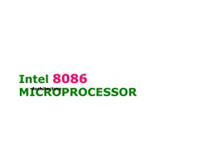 Intel 8086 Microprocessor Architecture Overview