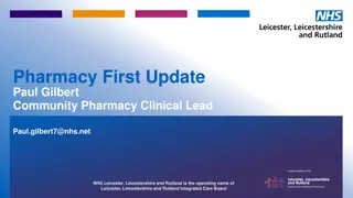 Pharmacy First Update