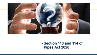 2020 Pipeline Safety Act Updates: Inspection and Maintenance Requirements