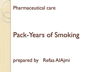 Pack-Years of Smoking Calculation