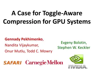 Toggle-Aware Compression for GPU Systems