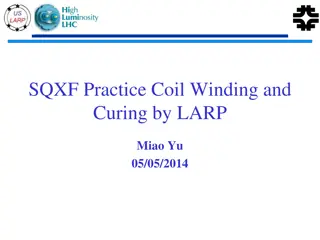 Coil Winding and Curing Procedure for Quadrupole Development Workshop