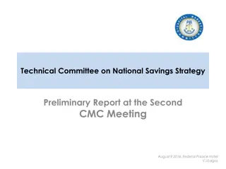 National Savings Strategy Technical Committee Report