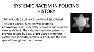 History of Policing and Racism: A Timeline