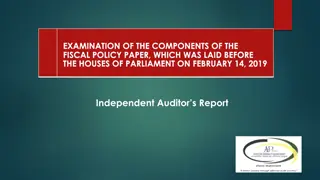 Independent Auditor’s Report