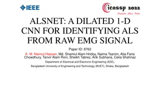 Dilated 1-D CNN for Identifying ALS from Raw EMG Signal