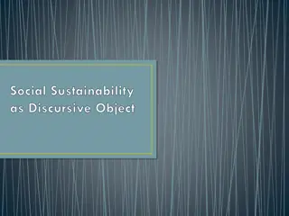 Social Sustainability Discourse Analysis