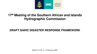 SAIHC Disaster Response Framework: Strengthening Hydrographic Disaster Preparedness