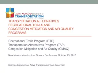 Transportation Programs for Recreational Trails and Air Quality