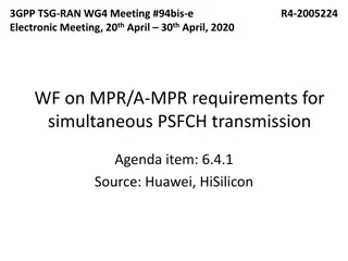 Proposals for Simultaneous PSFCH Transmission Requirements