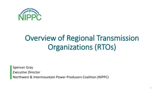 Regional Transmission Organizations: Key Functions and Market Offerings