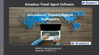 Amadeus Travel Agent Software