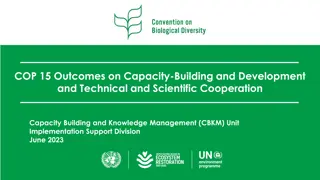 COP-15 Capacity Building and Development Outcomes