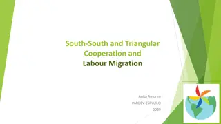 South-South Cooperation and Labour Migration