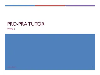 PRO-PRA TUTOR