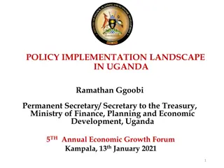 Policy Implementation Landscape in Uganda: Challenges and Remedies