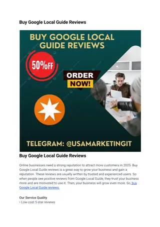 Buy Google Local Guide Reviews uk usa