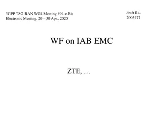 IAB EMC Requirements Discussion Summary