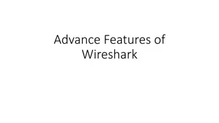 Wireshark's Advanced Features