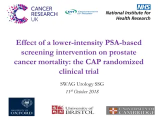 Effect of Lower-Intensity PSA-Based Screening on Prostate Cancer Mortality