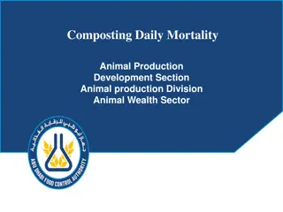 Efficient Composting for Daily Animal Mortality Disposal