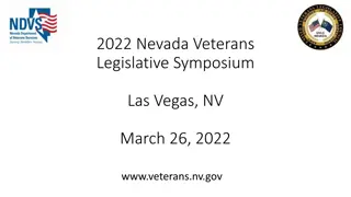 Nevada Veterans Legislative Symposium 2022 - Important Information