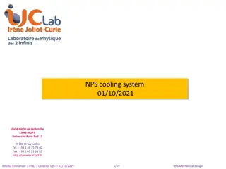 NPS Cooling System: Unit Mixte de Recherche CNRS-IN2P3 Orsay