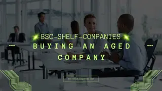 Buying an Aged Company – BSC Shelf Companies