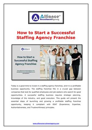 How to Start a Successful Staffing Agency Franchise