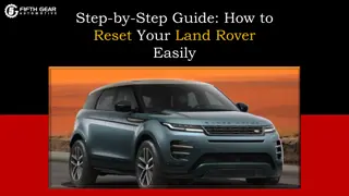 Step-by-Step Guide How to Reset Your Land Rover Easily