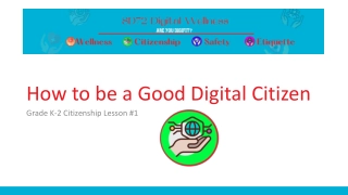 Promoting Digital Citizenship in Early Education