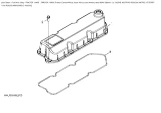 John Deere 5065E Tractor (Central Africa, South Africa, Latin America and MENA Edition) Parts Catalogue Manual Instant Download (PC12227)