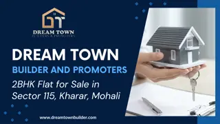 2BHK Flat for Sale in Sector 115, Kharar, Mohali – Dream Town Builder & Promoter