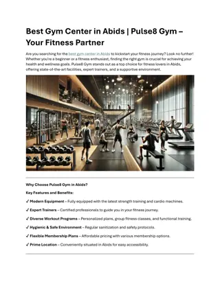 Best Gym Center in Abids - Pulse8 Gym – Your Fitness Partner