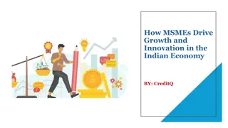 How MSMEs Drive Growth and Innovation in the Indian Economy