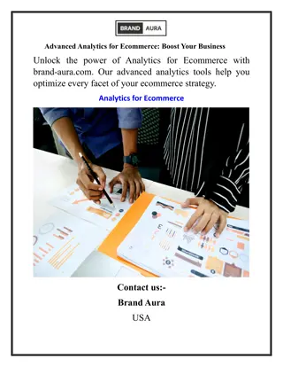 Advanced Analytics for Ecommerce Boost Your Business