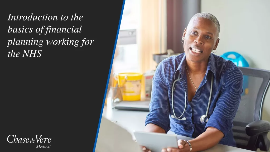 The Basics of Financial Planning in the NHS