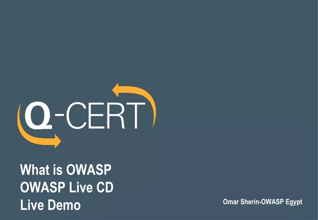 OWASP: A Comprehensive Look at Application Security and Tools