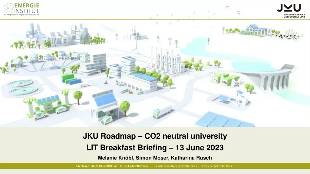 Climate Neutrality and Roadmaps for Achieving it at a University