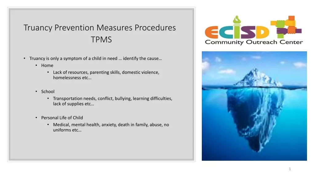 Truancy: Prevention Measures and Procedures