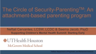 Circle of Security-Parenting: Enhancing Attachment for Child Development