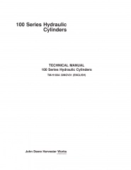 John Deere 100 Series Hydraulic Cylinders Service Repair Manual