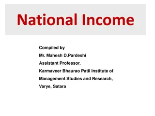 National Income and Its Importance in Economics