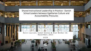 Shared Instructional Leadership in Danish Schools