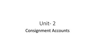 Consignment Accounts in Business