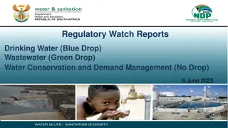 The Drop Reports in South African Water Regulation