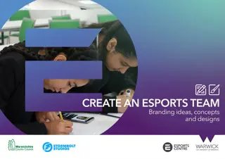 Esports Branding: Team Logo and Name Design Activity